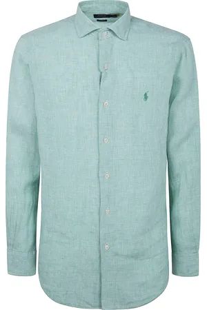 Ralph Lauren Heren, Overhemden, Blauw, Maat: S