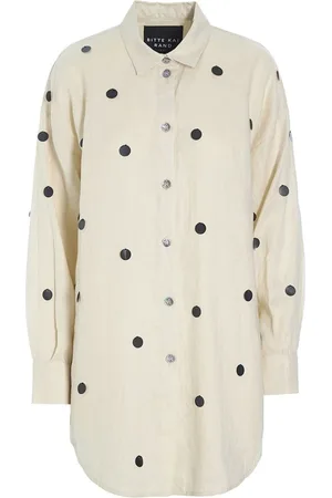 Bitte Kai Rand Dames, Blouses & Shirts, , Maat: 2XL Linnen