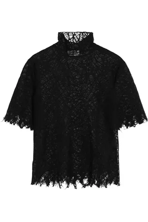 Alexander McQueen Dames, Blouses & Shirts, Zwart, Maat: M