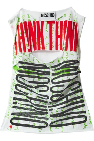 Moschino Dames, Tops, Veelkleurig, Maat: S Katoen
