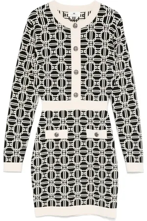 Elisabetta Franchi Dames, Jurken, Veelkleurig, Maat: XS