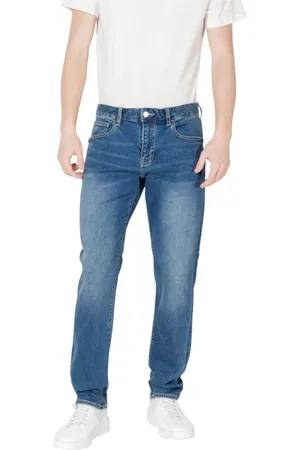 Armani Exchange Heren, Jeans, Blauw, Maat: W36 L32 Katoen