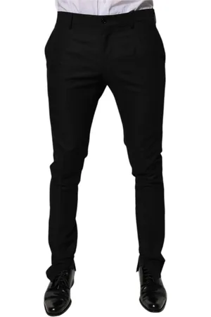 Dolce & Gabbana Heren, Broeken, Zwart, Maat: L Wol