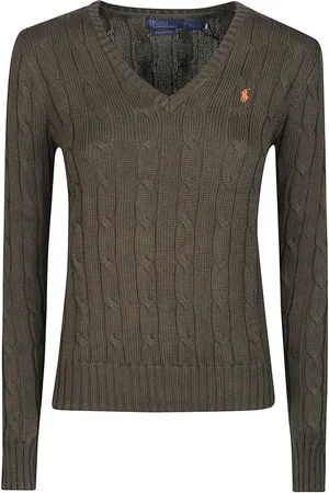 Ralph Lauren Dames, Truien, Groen, Maat: XS