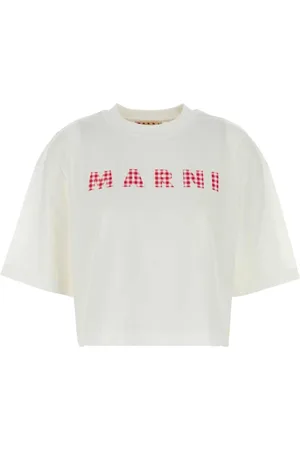 Marni Dames, Tops, Wit, Maat: 3XS Katoen