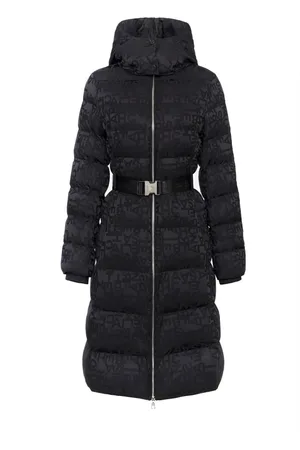 Elisabetta Franchi Dames, Mantels, Zwart, Maat: M Poliester