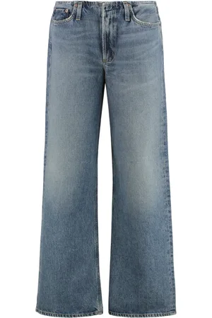 AGOLDE Dames, Jeans, Blauw, Maat: W28 Katoen