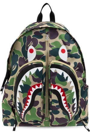 A Bathing Ape Heren, Tassen, Groen, Maat: ONE Size Poliester