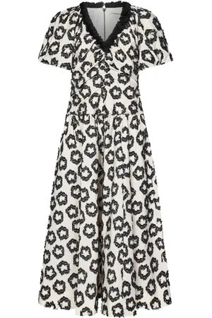 ULLA JOHNSON Dames, Jurken, Zwart, Maat: 2XS Katoen