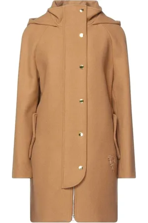 Moschino Dames, Mantels, Bruin, Maat: L