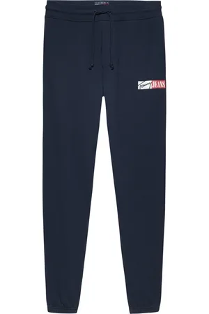 Tommy Hilfiger Heren, Broeken, Blauw, Maat: L Katoen