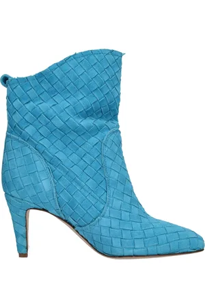 The Seller Dames, Schoenen, Blauw, Maat: 37 EU Suède