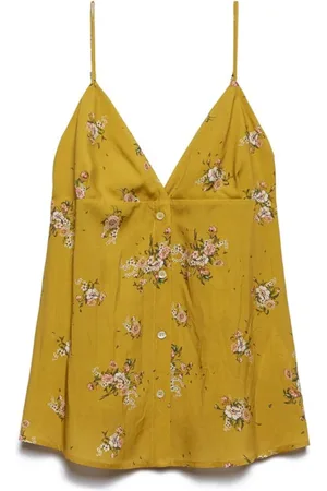 ANIYE BY Dames, Tops, Geel, Maat: 2XS