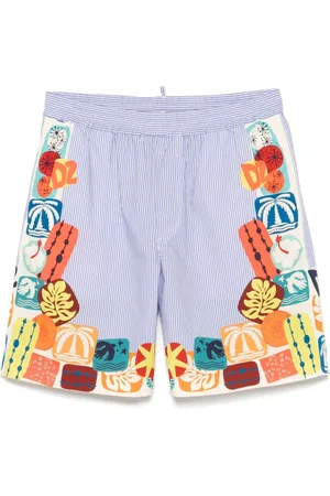 Dsquared2 Heren, Korte broeken, Blauw, Maat: M Zijde