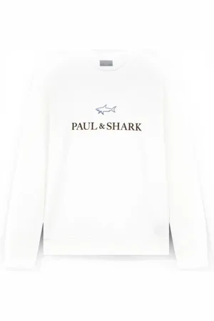 Paul & Shark Heren, Sweatshirts & Hoodies, Wit, Maat: M
