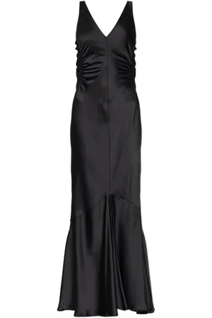 Sportmax Dames, Jurken, Zwart, Maat: XS Zijde