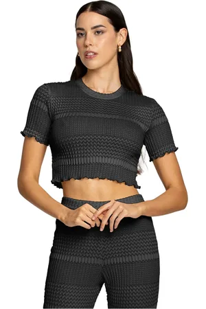 4GIVENESS Dames, Blouses & Shirts, Zwart, Maat: L