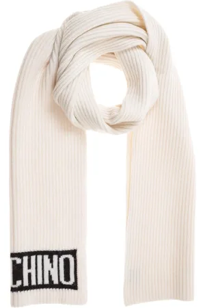 Moschino Dames, Accessoires, Wit, Maat: ONE Size Wol
