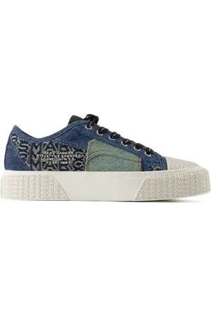 Marc Jacobs Dames, Schoenen, Blauw, Maat: 36 EU Katoen
