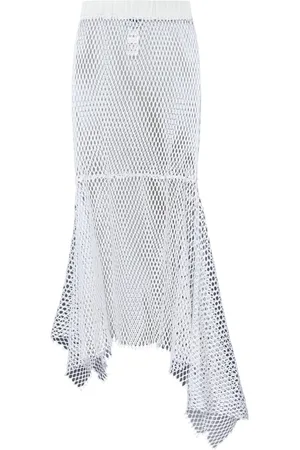 Msgm Dames, Rokken, Grijs, Maat: XS Katoen