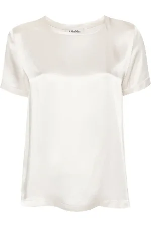 Max Mara Dames, Tops, Wit, Maat: XS