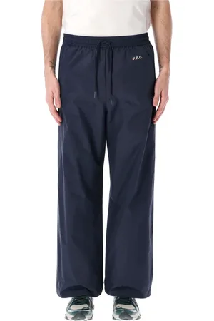 A.P.C. Heren, Broeken, Blauw, Maat: XL Polyamide