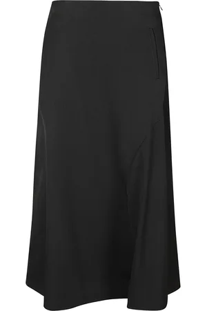 YOHJI YAMAMOTO Dames, Rokken, Zwart, Maat: M Wol