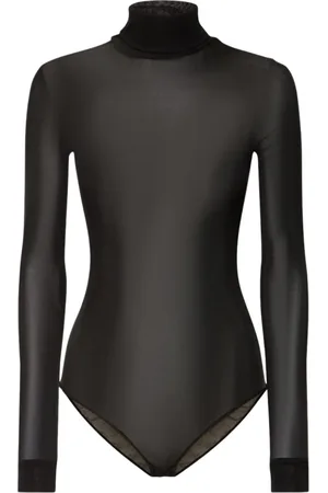 Maison Margiela Dames, Tops, Zwart, Maat: S Viscose