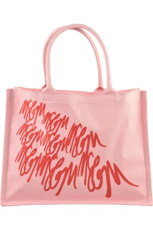 Msgm Dames, Tassen, Roze, Maat: ONE Size Katoen