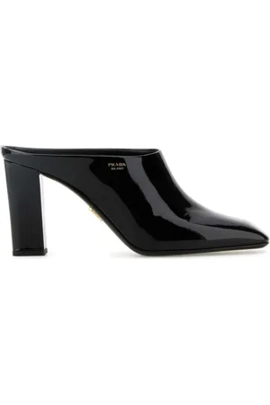 Prada Dames, Schoenen, Zwart, Maat: 41 EU Leer