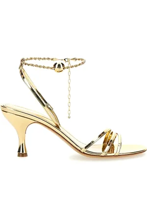 Salvatore Ferragamo Dames, Schoenen, Geel, Maat: 35 1/2 EU