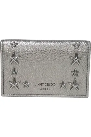 Jimmy Choo Unisex, Pre-owned, Grijs, Maat: ONE Size Leer