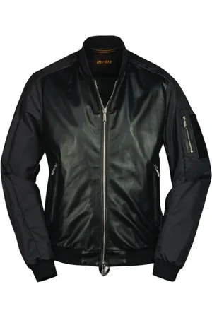 MOORER Heren, Jassen, Zwart, Maat: 3XL Poliester
