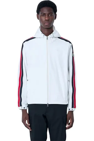 Moncler Heren, Jassen, Wit, Maat: M Poliester