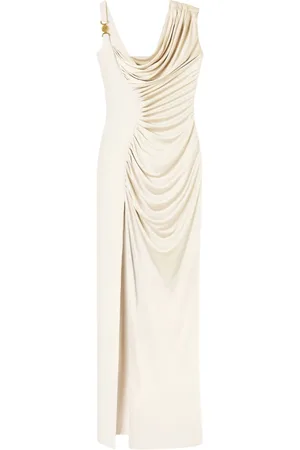 VERSACE Dames, Jurken, , Maat: S Satijn