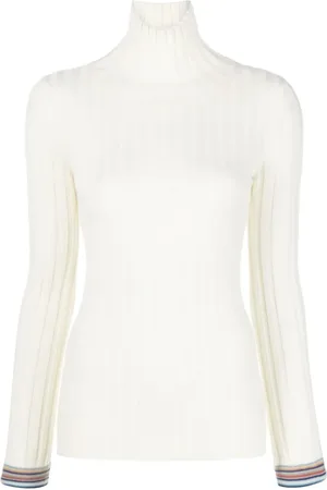 Etro Dames, Truien, Wit, Maat: M Wol