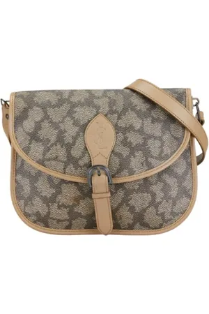 Saint Laurent Dames, Pre-owned, Grijs, Maat: ONE Size