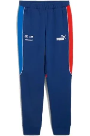 PUMA Heren, Broeken, Blauw, Maat: S
