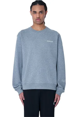 Moncler Heren, Sweatshirts & Hoodies, Grijs, Maat: M Katoen