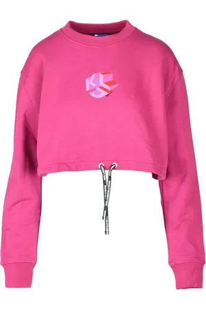 Karl Lagerfeld Dames, Sweatshirts & Hoodies, Roze, Maat: XS Katoen