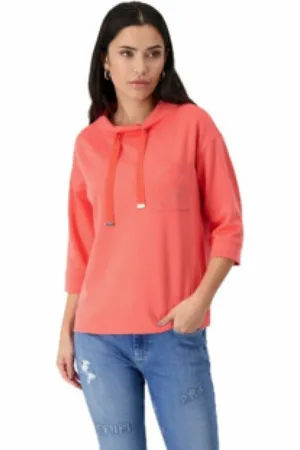 monari Dames, Sweatshirts & Hoodies, Roze, Maat: S