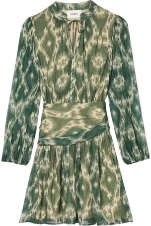 Bash Dames, Jurken, Groen, Maat: S Viscose
