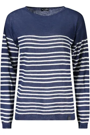 North Sails Dames, Tops, Blauw, Maat: L Katoen