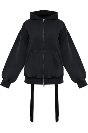 Balenciaga Dames, Sweatshirts & Hoodies, Zwart, Maat: XS Katoen