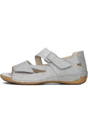 Waldläufer Dames, Schoenen, Grijs, Maat: 39 EU Leer