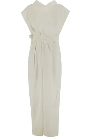 GENTRYPORTOFINO Dames, Jurken, Wit, Maat: XS