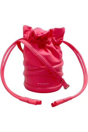Alexander McQueen Dames, Pre-owned, Roze, Maat: ONE Size Leer