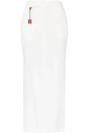 Elisabetta Franchi Dames, Rokken, Wit, Maat: M