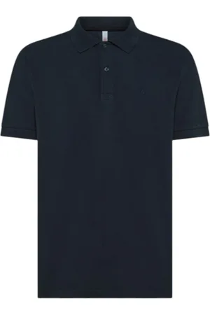 sun68 Heren, Tops, Blauw, Maat: L