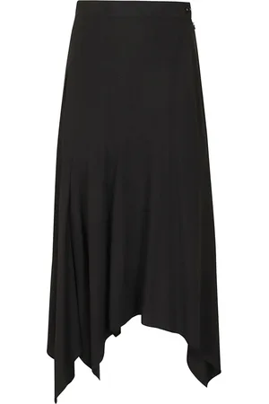 YOHJI YAMAMOTO Dames, Rokken, Zwart, Maat: M